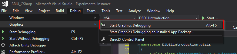 Graphics Debugging